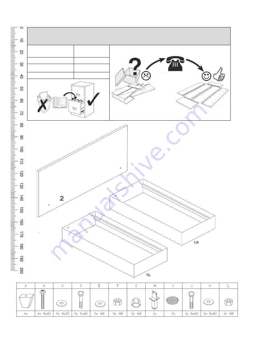 Maintal Abiona DB SH51 OHNE Assembly Instructions Manual Download Page 2