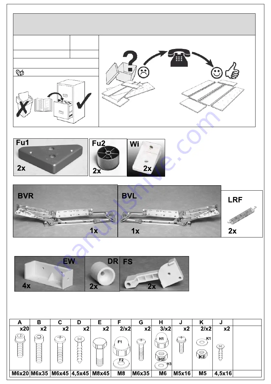 Maintal Lago Assembly Instructions Manual Download Page 3