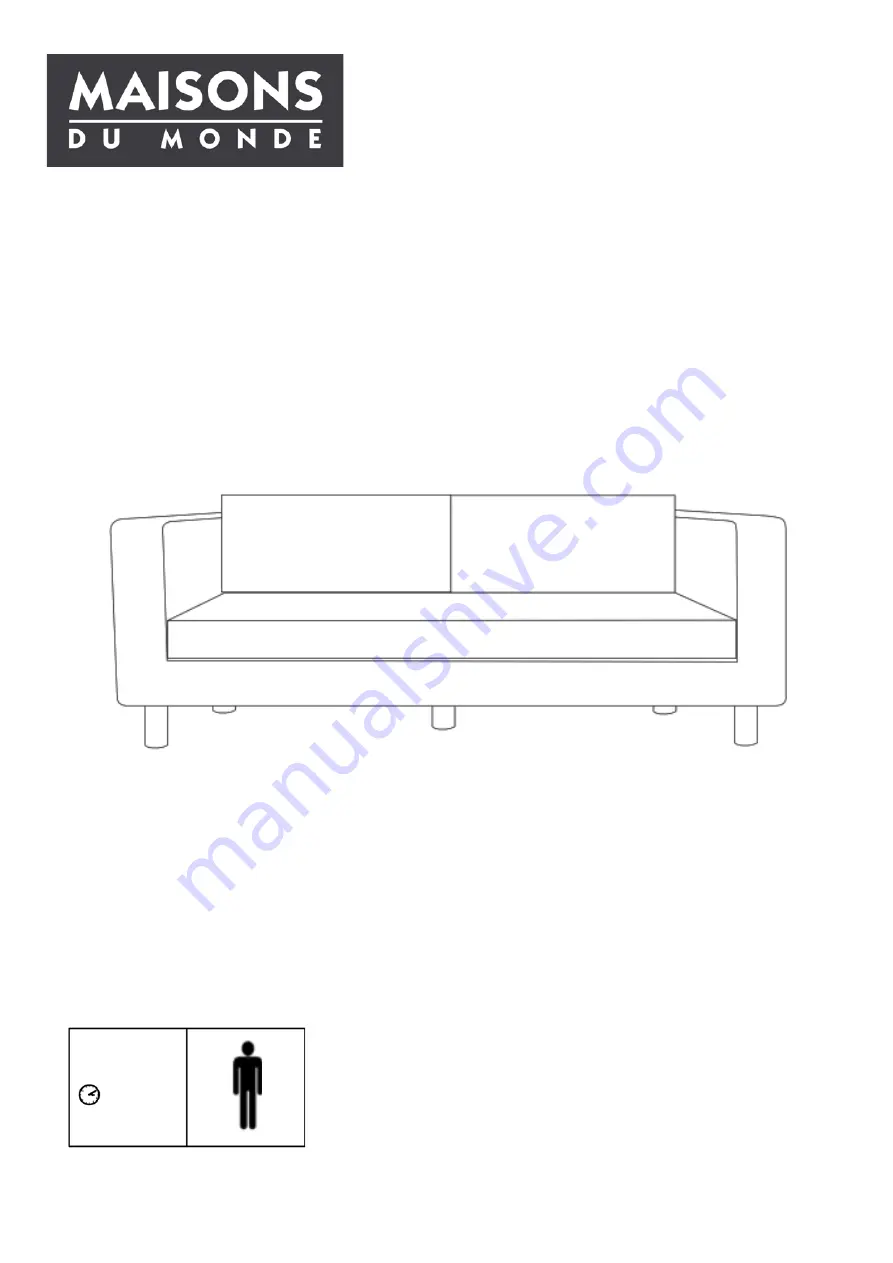 MAISONS DU MONDE NAURU 186699 Manual Download Page 1