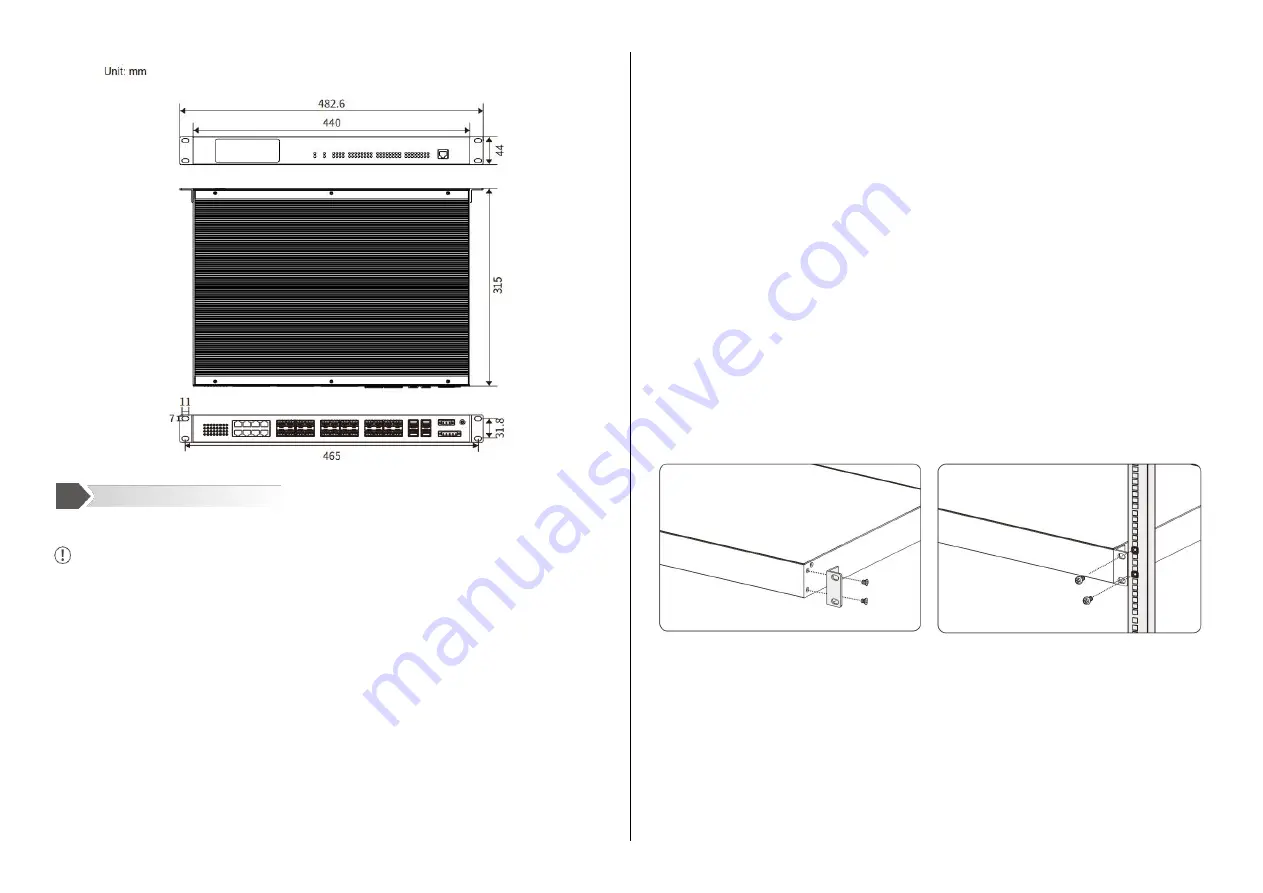 Maiwe MISCOM8028GX-4XGF-16GF-8GC Скачать руководство пользователя страница 4