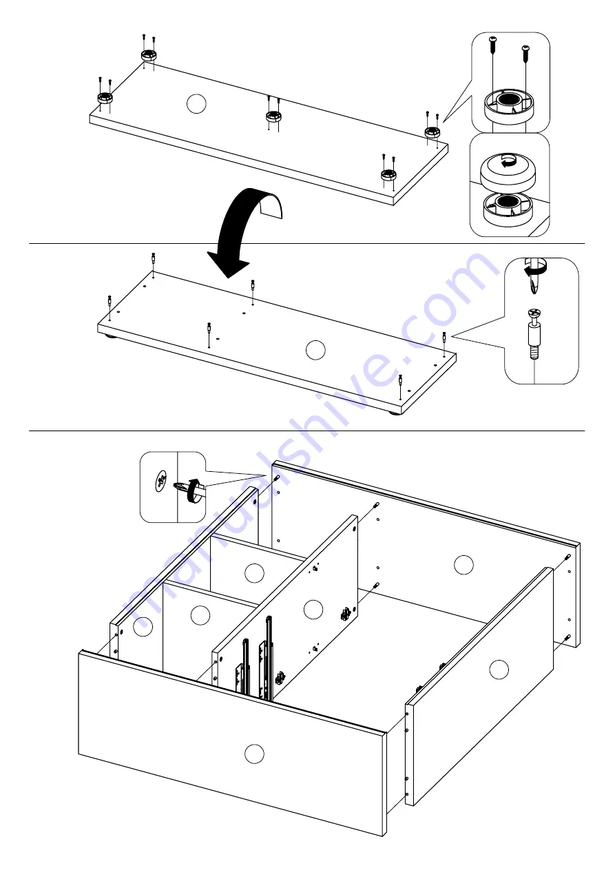 MAJA Möbel 1681 Assembly Instructions Manual Download Page 4