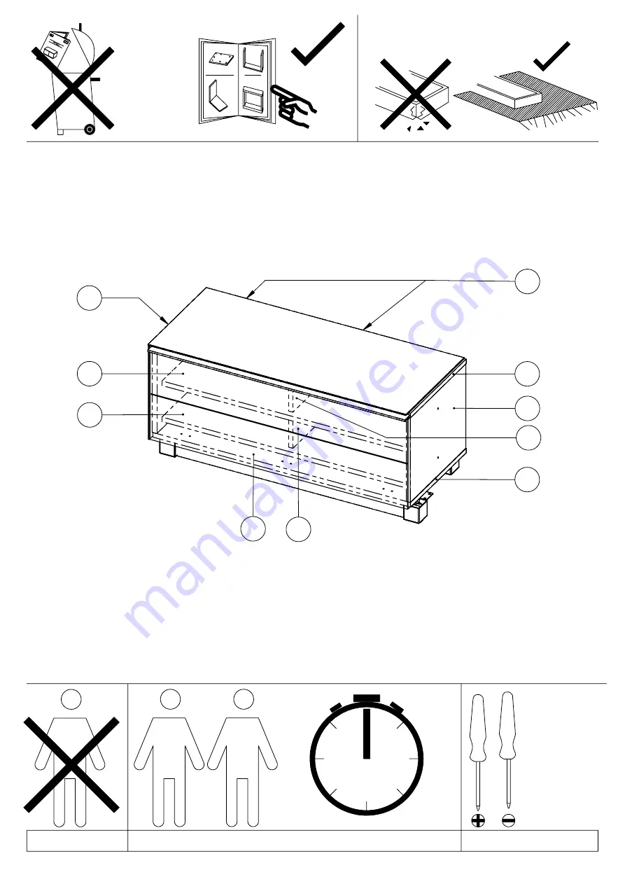 MAJA Möbel 7785 Assembly Instructions Manual Download Page 2