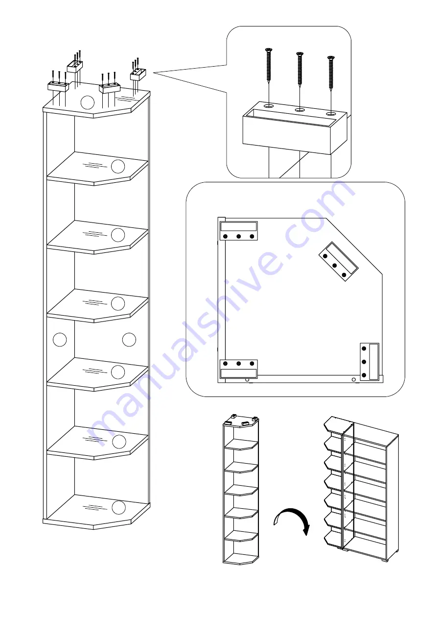 MAJA Möbel Cableboard 1722 Assembling Instructions Download Page 4