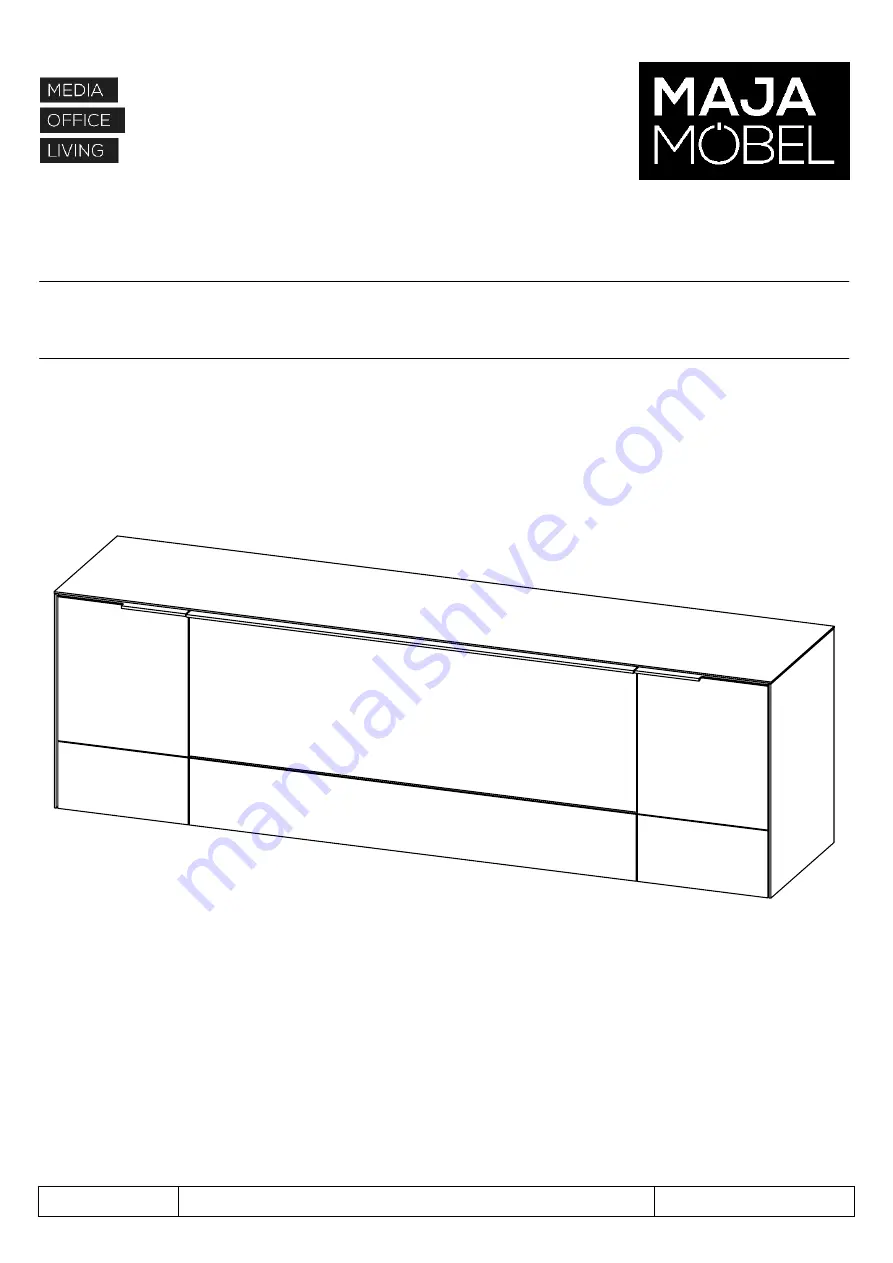 MAJA Möbel Soundboard K164 Скачать руководство пользователя страница 1