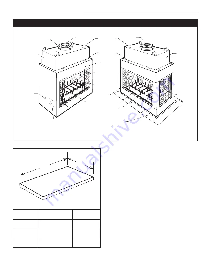 Majestic fireplaces CVR36 Скачать руководство пользователя страница 4