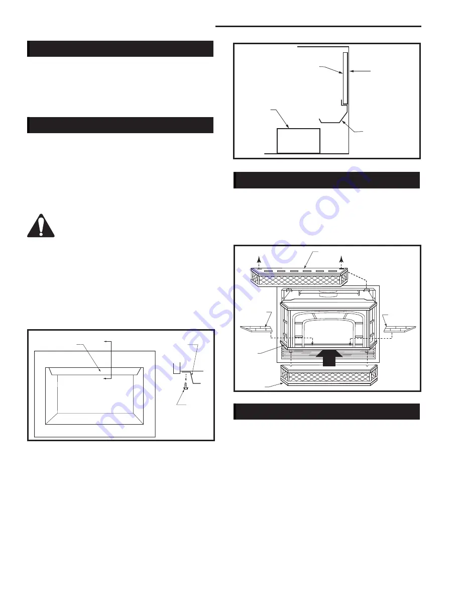 Majestic fireplaces DV580 Installation And Operating Manual Download Page 50