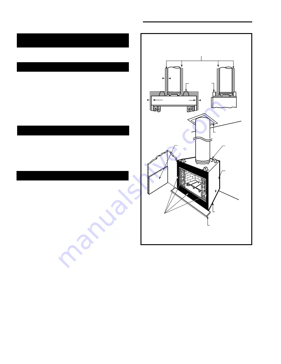 Majestic fireplaces Sovereign SC36A Homeowner'S Installation And Operating Manual Download Page 14