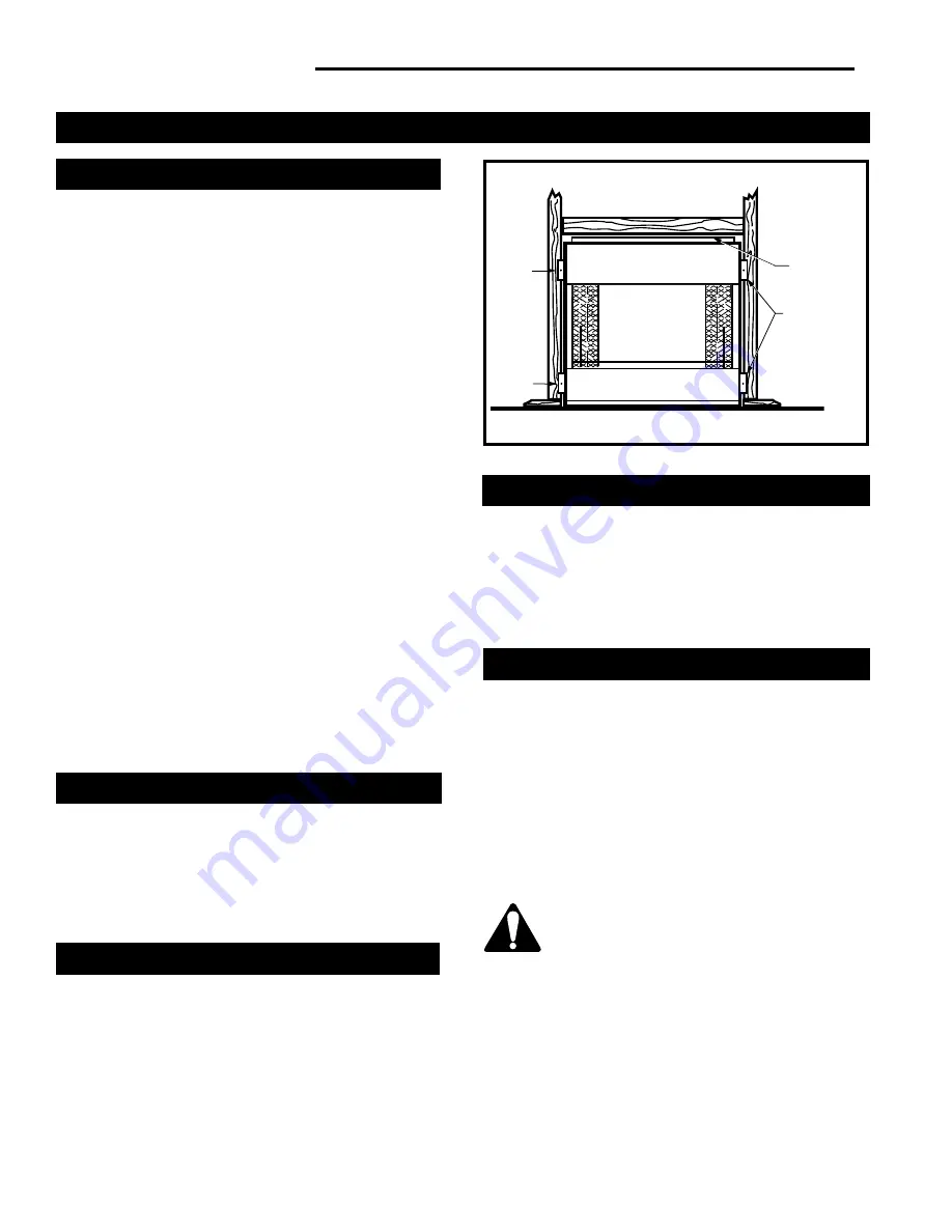 Majestic fireplaces UVSRC36 Homeowner'S Installation And Operating Manual Download Page 6