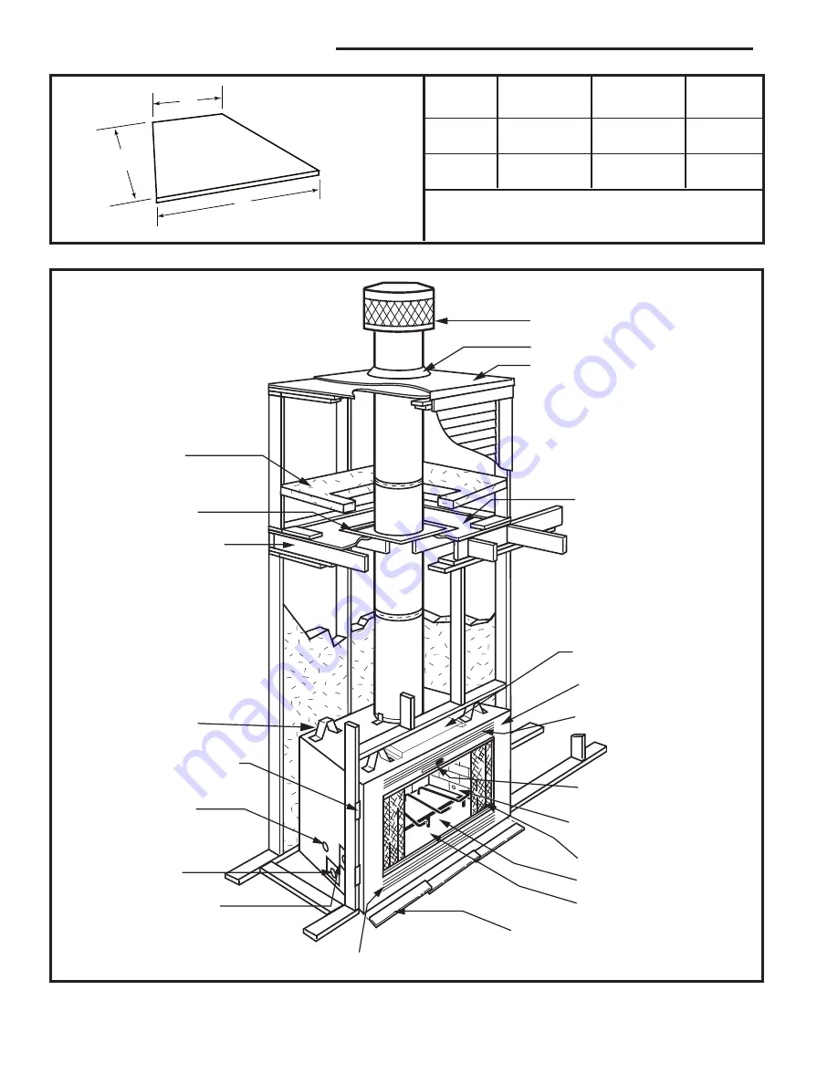 Majestic fireplaces WMC36 WMC42 Operating Manual Download Page 4