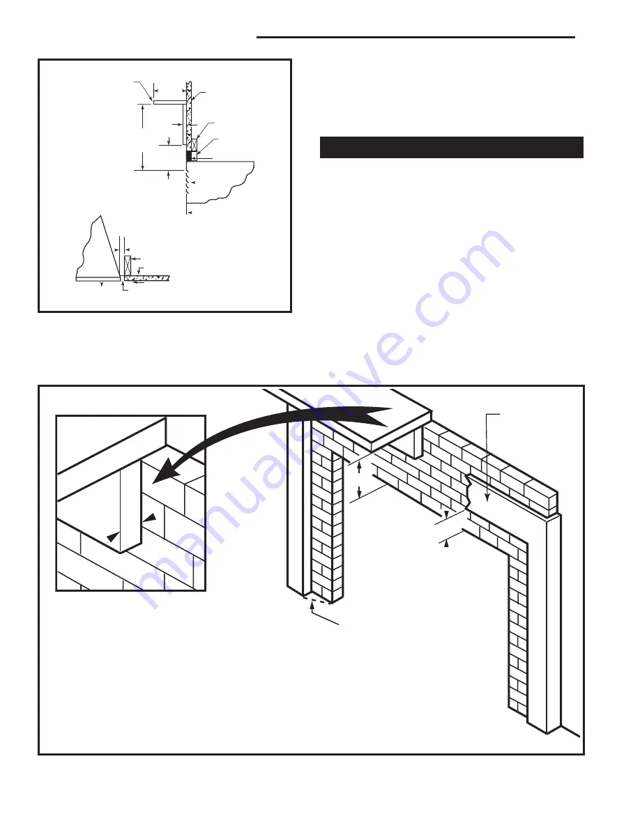 Majestic fireplaces WMC36 WMC42 Operating Manual Download Page 14