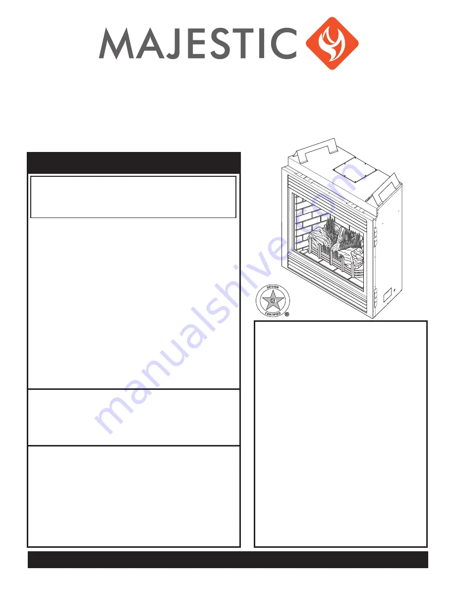 Majestic 300DVB Installation And Operating Instructions Manual Download Page 1