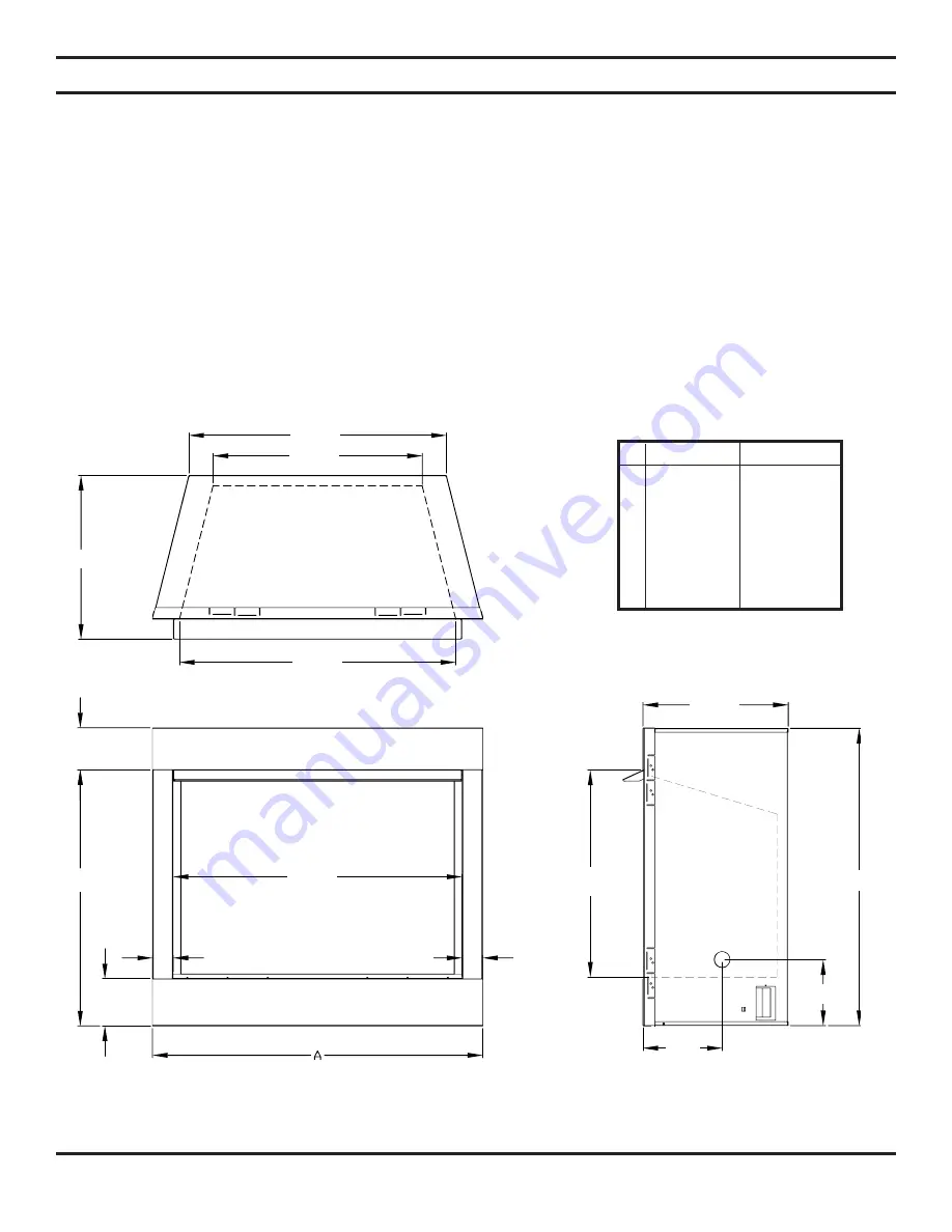 Majestic 36MCUFD SERIES Installation And Operating Instructions Manual Download Page 6