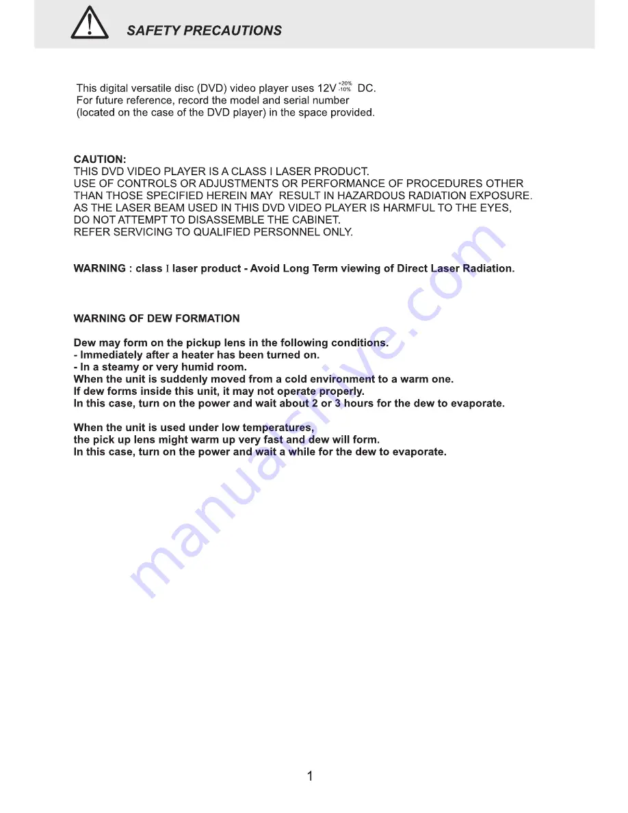 Majestic DVD5600 Owner'S Manual Download Page 4