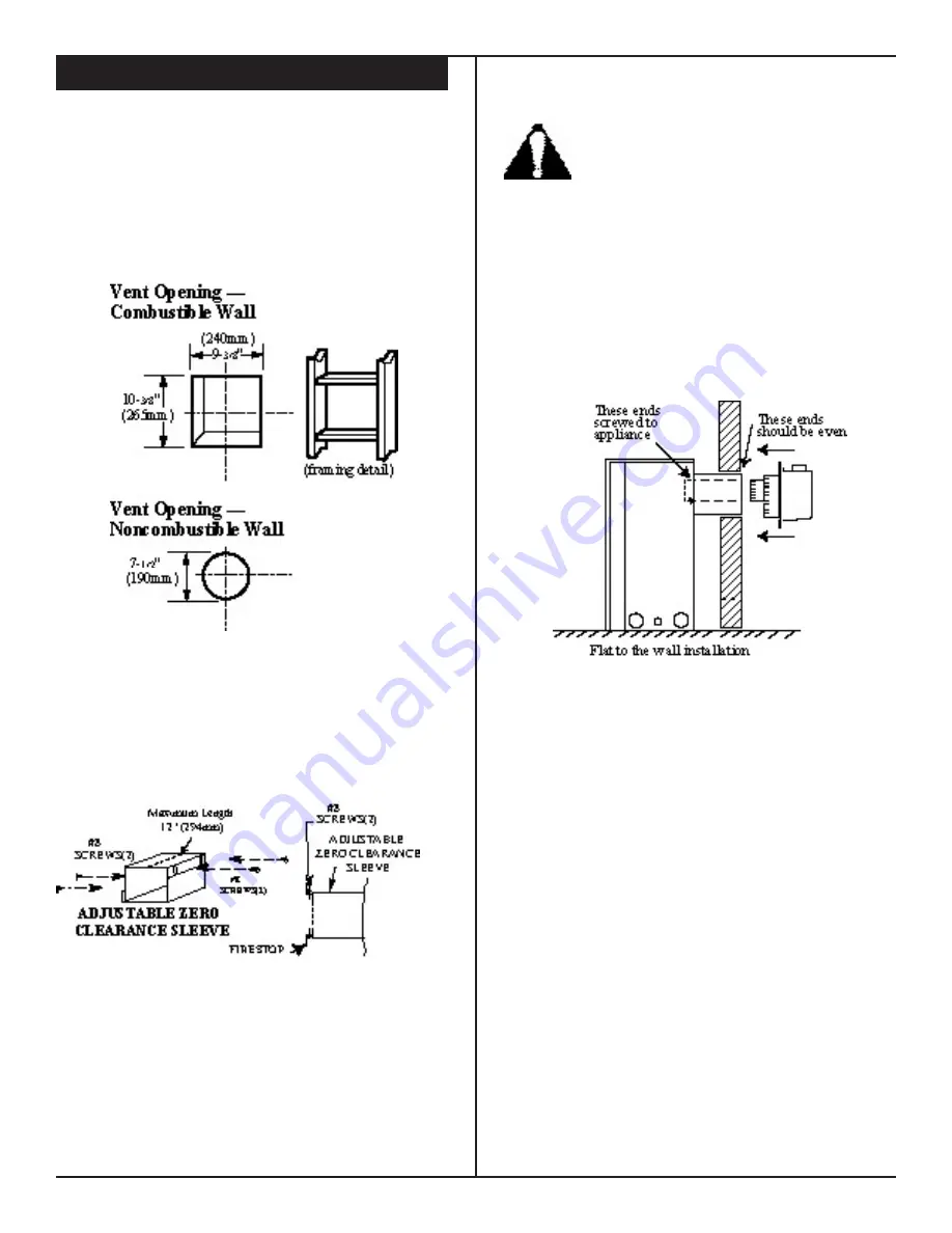 Majestic DVR33 Installation Instructions & Homeowner'S Manual Download Page 13