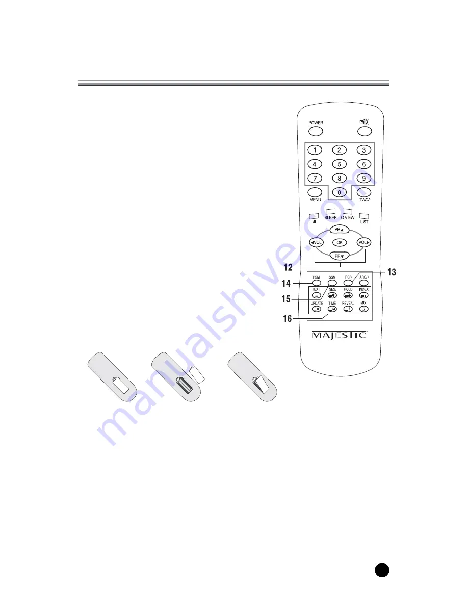 Majestic TM153 Owner'S Manual Download Page 8