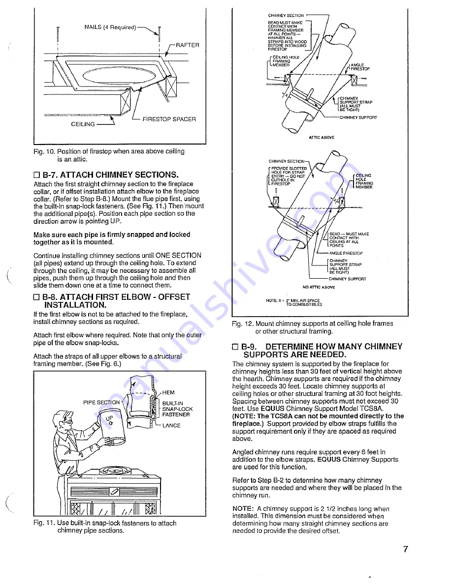 Majestic WM42HT-S Installation Manual Download Page 7