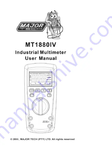 Major tech MT1880IV Скачать руководство пользователя страница 1