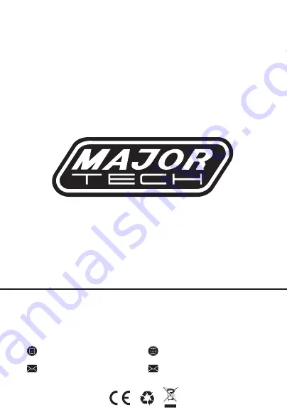 Major tech MT245 Instruction Manual Download Page 20