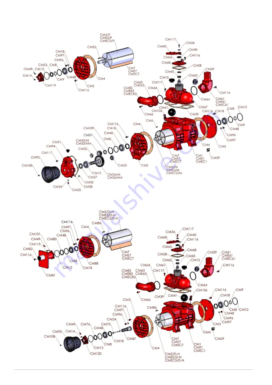 Major 1150 Slurry Vac Скачать руководство пользователя страница 62