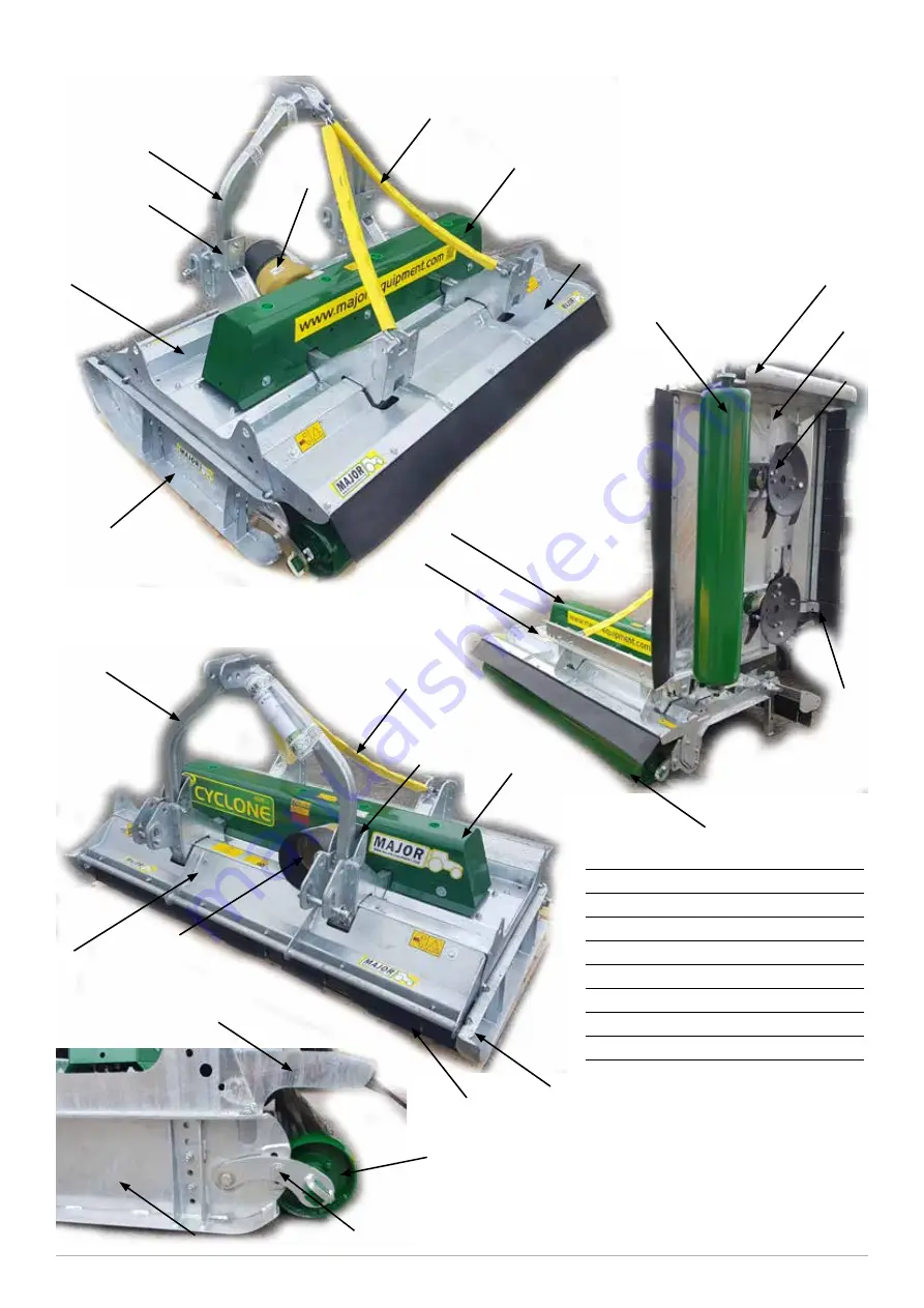 Major CYCLONE MJ30-720 Скачать руководство пользователя страница 14