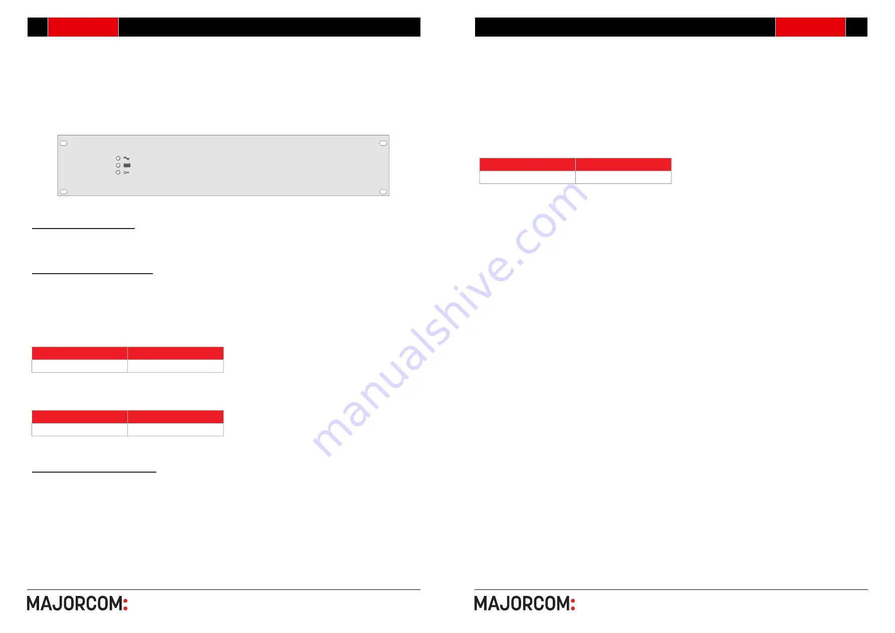 Majorcom: AES24V MS40 User Manual Download Page 6