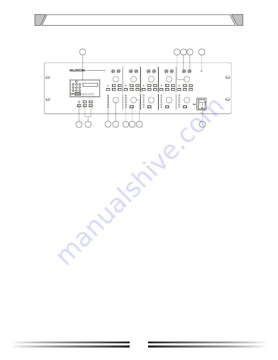 Majorcom: PX-4120 Operation Manual Download Page 6