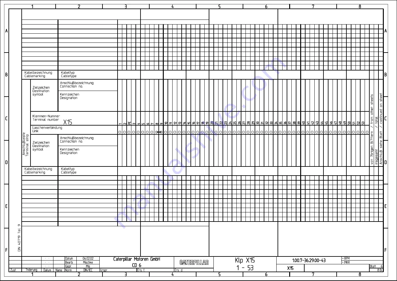 MAK M43C Operating Instructions Manual Download Page 1582