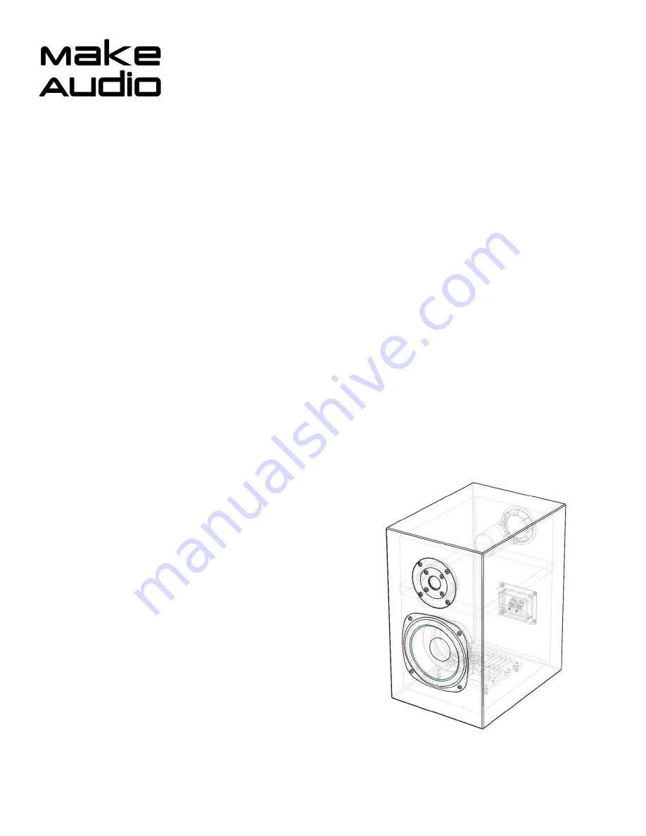 Make Audio Monitor Assembly Instructions Manual Download Page 1