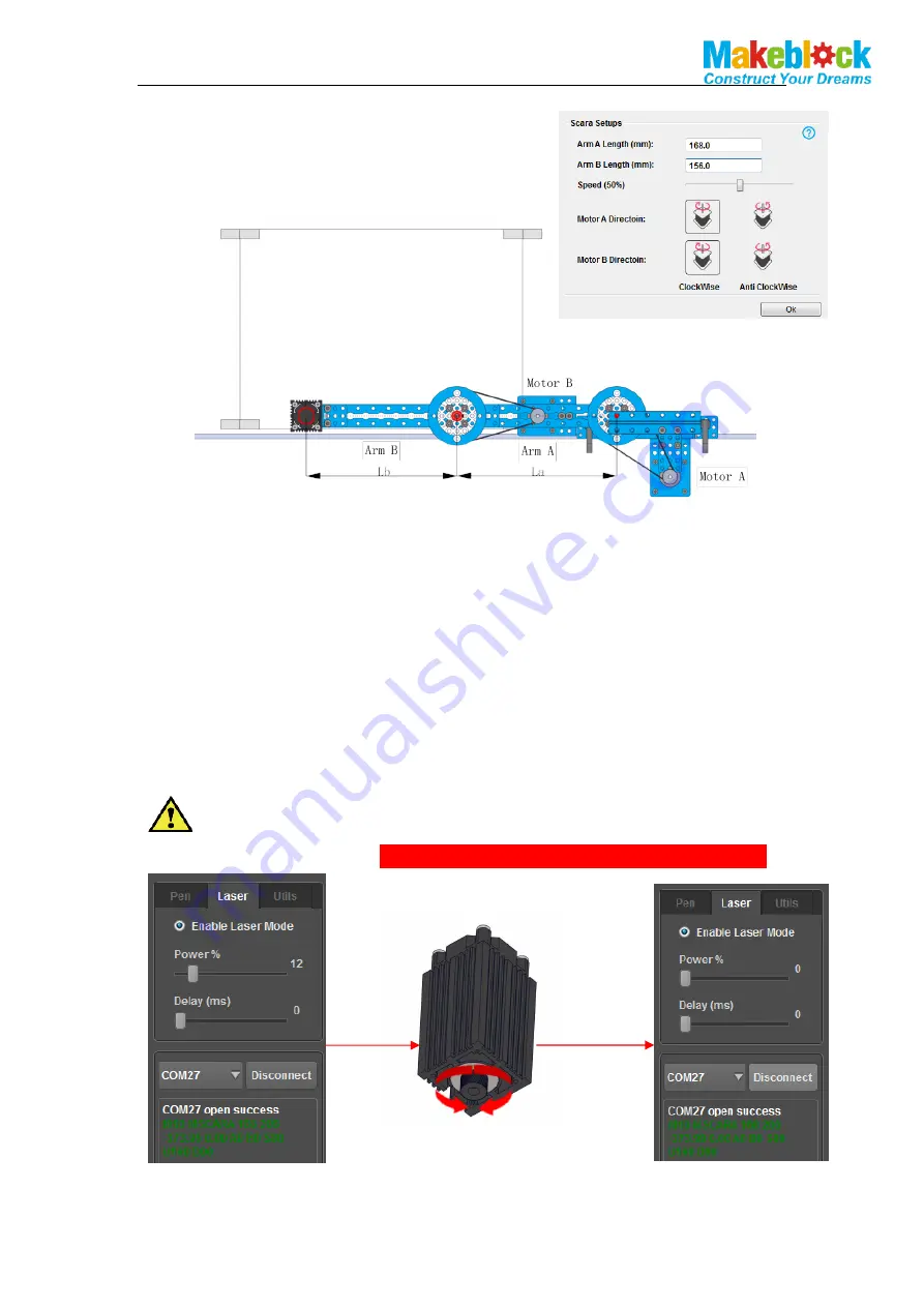 Makeblock mScara-Laser Version Скачать руководство пользователя страница 14