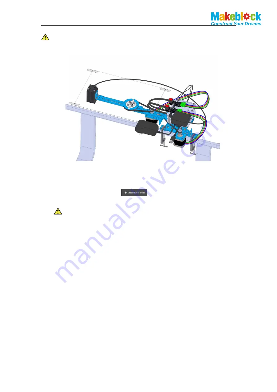 Makeblock mScara-Laser Version User Manual Download Page 15