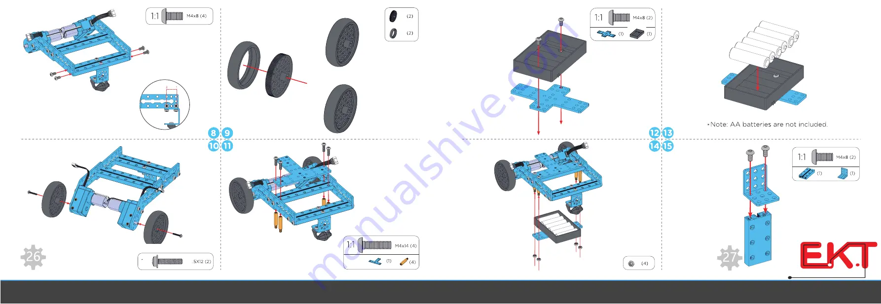 MakerBot mBot Ranger Скачать руководство пользователя страница 15