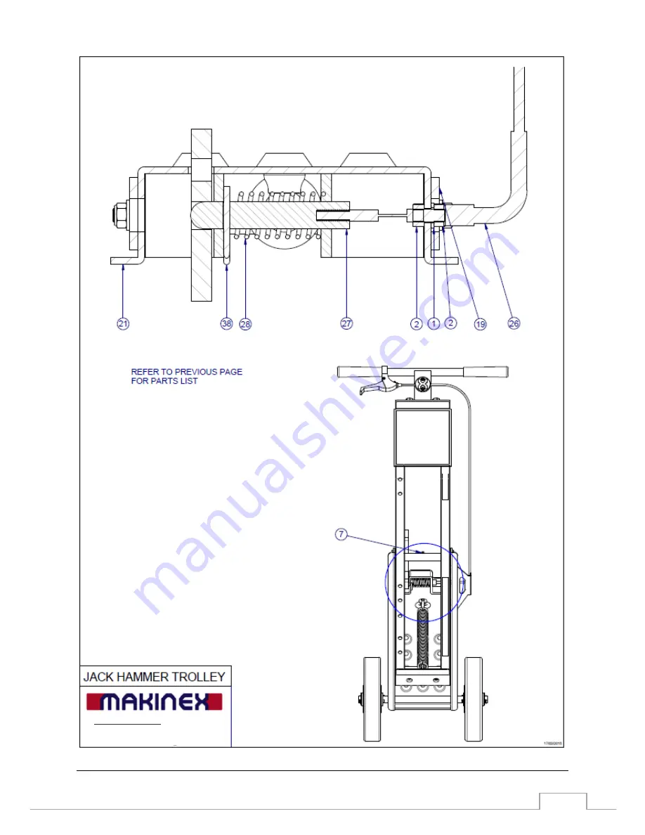 MAKINEX TE1000-AVR Operator'S Manual Download Page 27