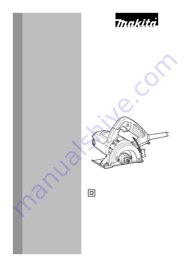 Makita 4100NH3ZX Скачать руководство пользователя страница 1