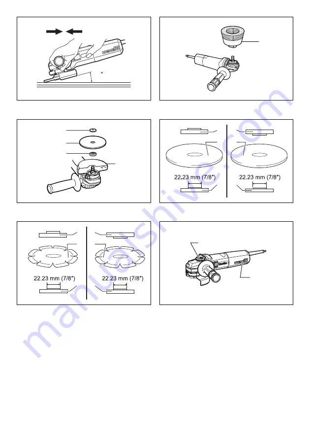 Makita 9565CVR Instruction Manual Download Page 4