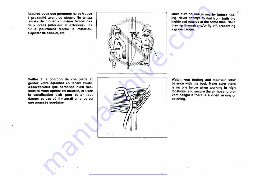 Makita AF503 Instruction Manual Download Page 12