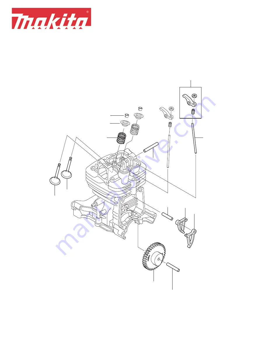 Makita BBX7600N Parts Breakdown Download Page 6