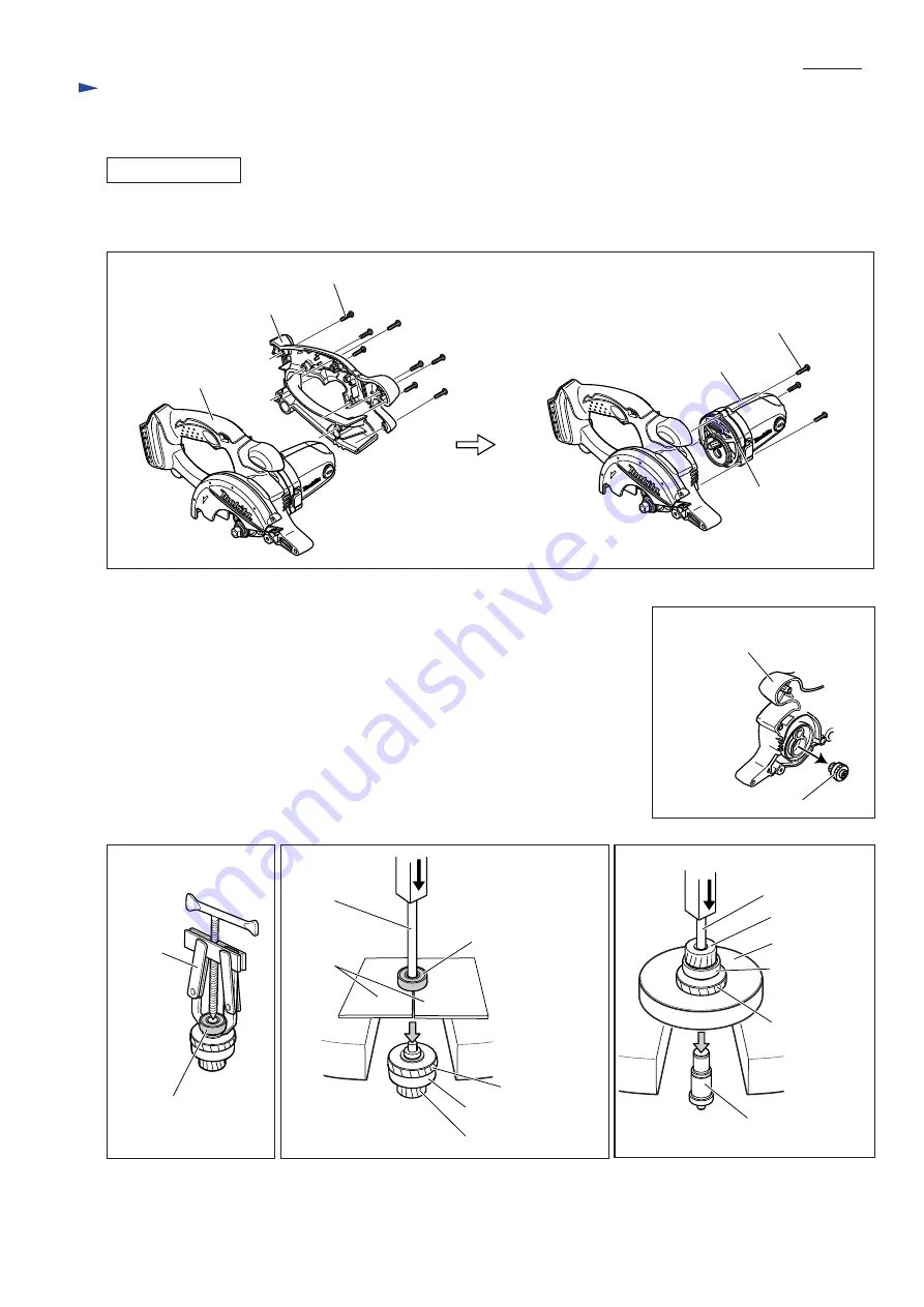 Makita BCS550Z Technical Information Download Page 7