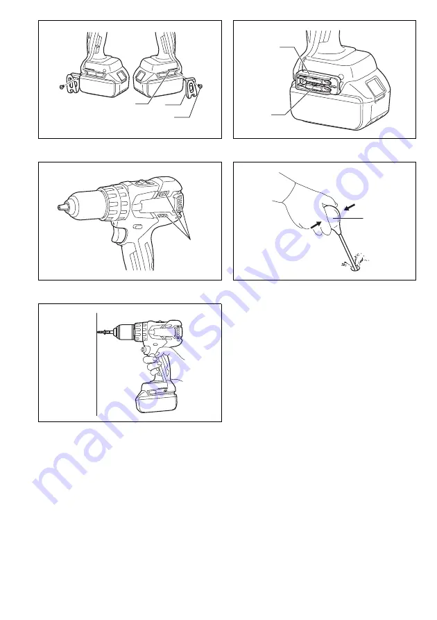 Makita BHP459ZJ Instruction Manual Download Page 3