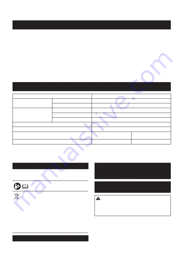 Makita CL107FDWAW Instruction Manual Download Page 41