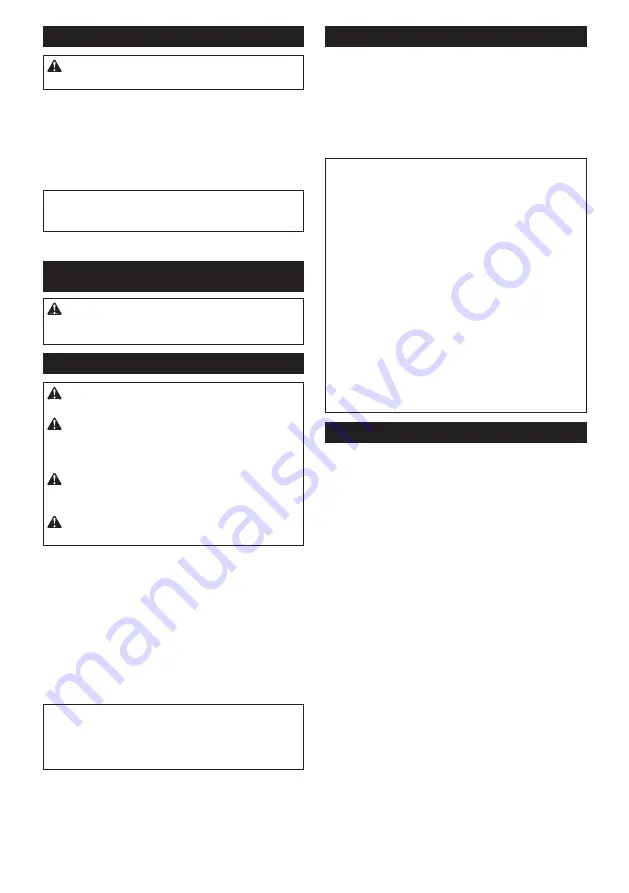 Makita CL107FDWAW Instruction Manual Download Page 58