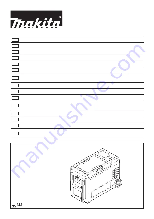 Makita CW004G Instruction Manual Download Page 1