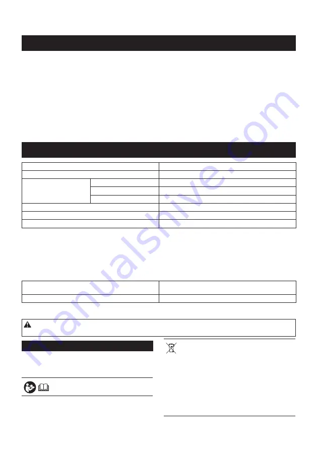 Makita DCL281FZW Instruction Manual Download Page 7