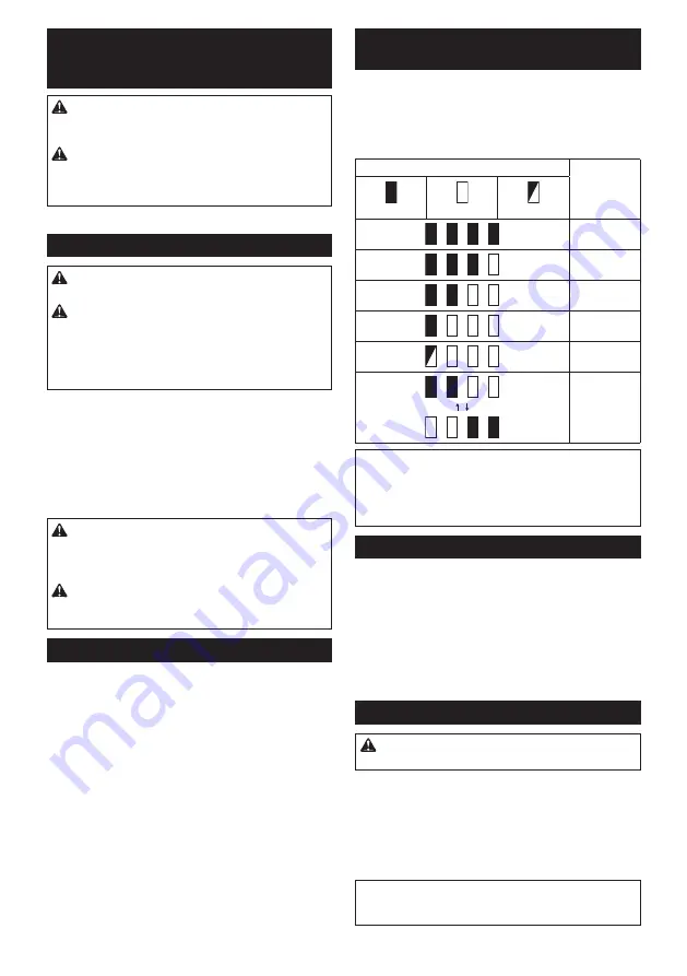 Makita DCL281SYWX Instruction Manual Download Page 11