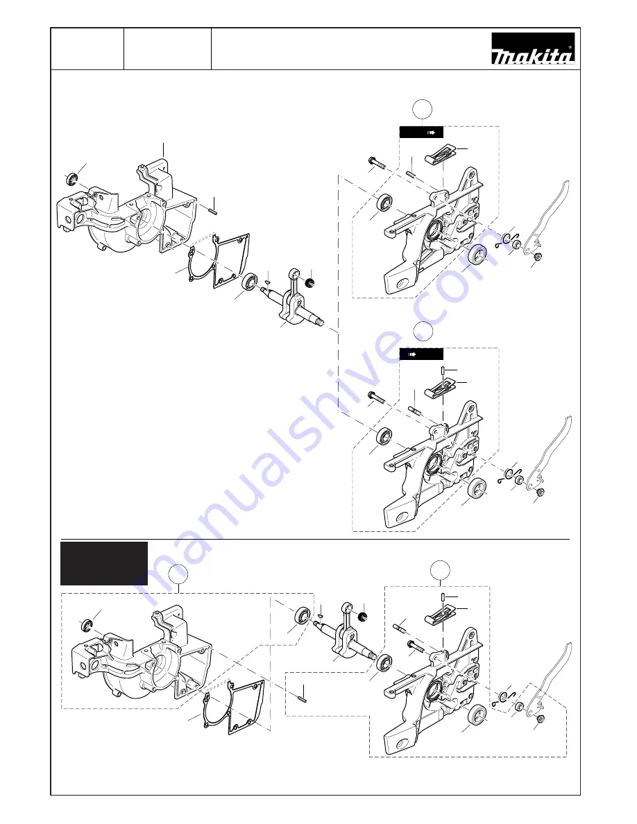 Makita DCS 4300i Spare Parts Download Page 4