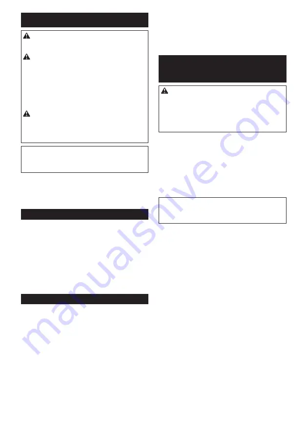 Makita DCS552ZJ Instruction Manual Download Page 42