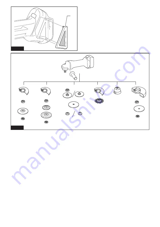 Makita DGA458RTJ Instruction Manual Download Page 5