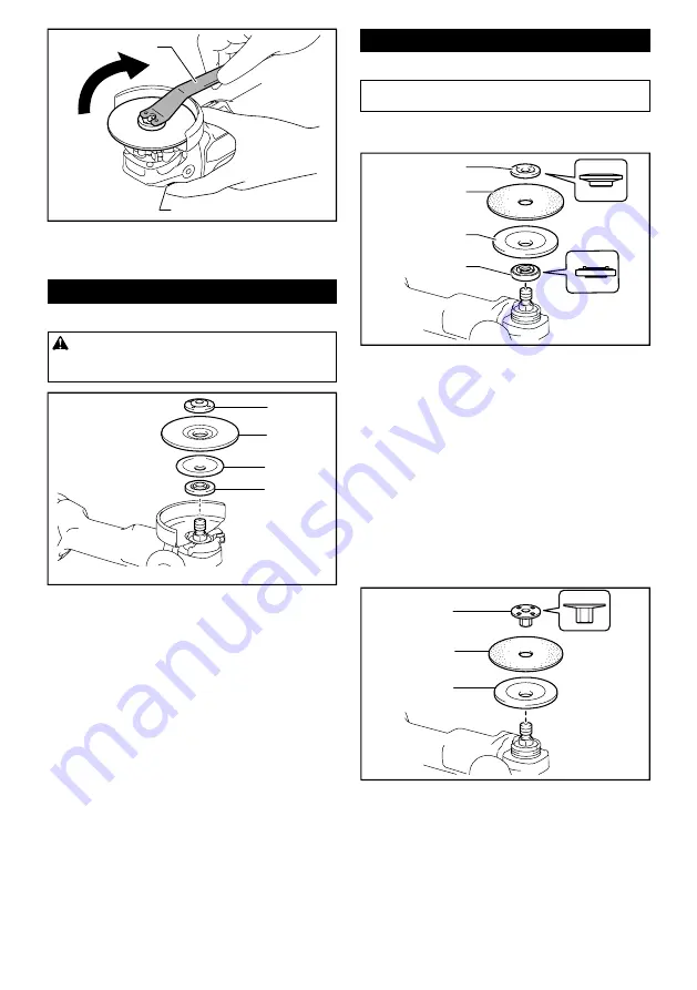 Makita DGA462 Instruction Manual Download Page 15