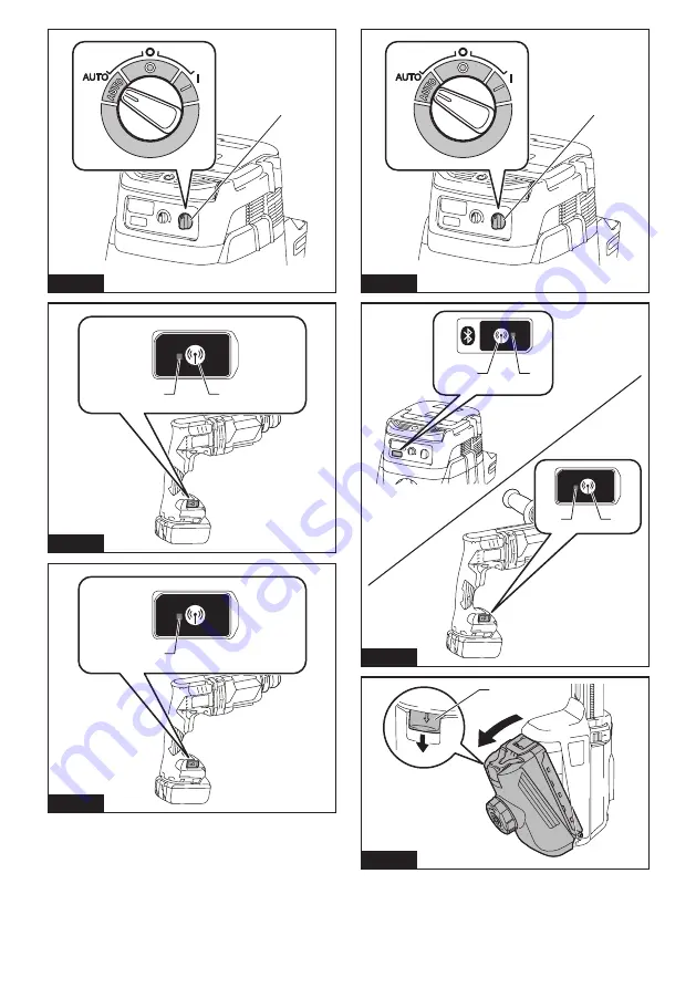 Makita DHR182ZU Instruction Manual Download Page 9