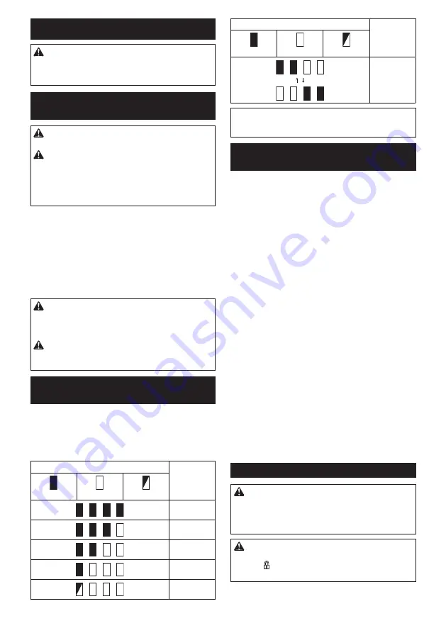 Makita DHR400ZKU Instruction Manual Download Page 104