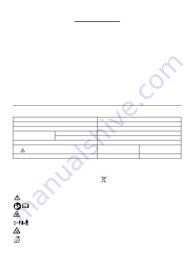 Makita DLM380Z Instruction Manual Download Page 4